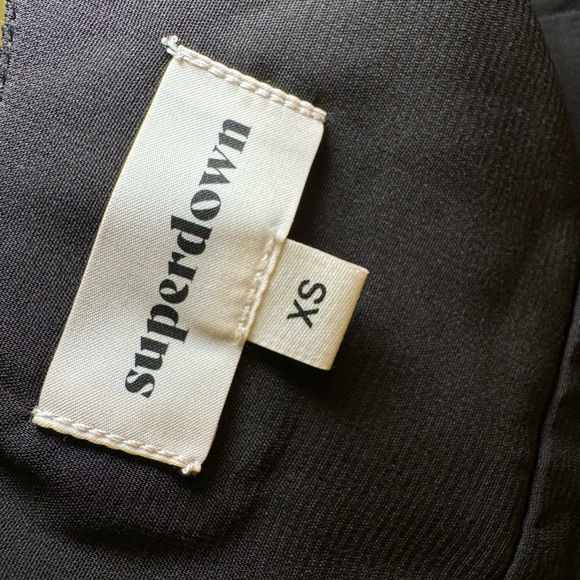 Superdown (@Revolve) Black Cross front dress XS - Picture 4 of 9